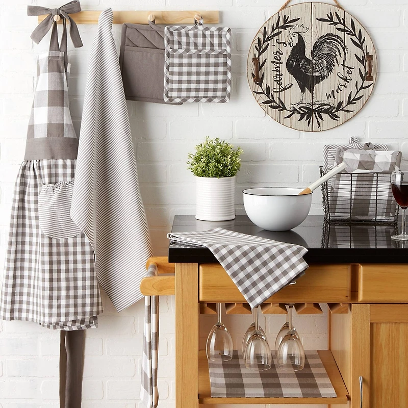 DII® Gingham Print Apron
