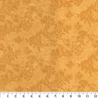Fabric Traditions Gold Tonal Vines Cotton Fabric