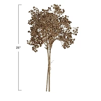 Hello Honey® 21" Gold Faux Botanical Stems, 3ct.