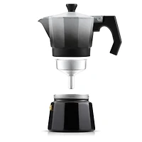 JoyJolt® Italian Moka Pot Cup Stovetop Aluminum Espresso Maker