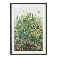 Hello Honey® 25" x 35.5" Botanical Serenity Fern Wall Art