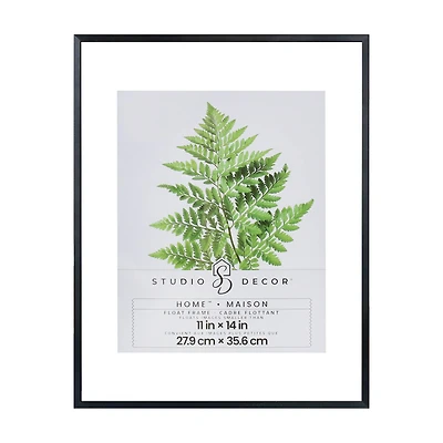 Home™ Black Metal Float Frame by Studio Décor