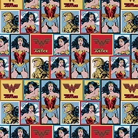 DC Comics WW84 Blocks Precut Cotton Fabric