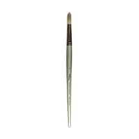 Robert Simmons Titanium Synthetic Long Handle Round Brush, Size 10