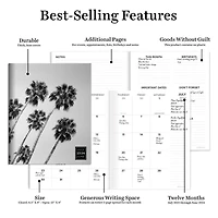 TF Publishing 2023-2024 Palms Medium Monthly Planner