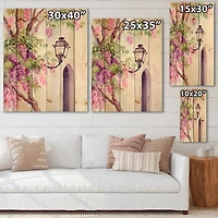 Designart - Wisteria and Lantern