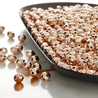 5.5mm Faceted CCB Round Craft Beads by Bead Landing