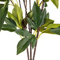 Artificial Beige Peony Spray