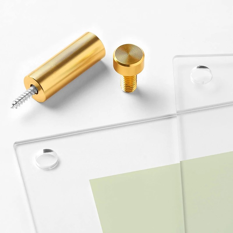 Wexel Art Gallery Wall Double Panel Acrylic Floating Frames Set of 4