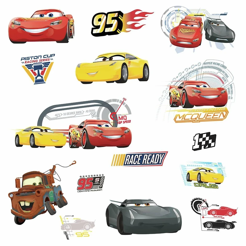RoomMates Disney® Pixar Cars 3 Peel & Stick Wall Decals
