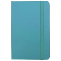 JAM Paper Travel Size Hardcover Notebook with Elastic Band