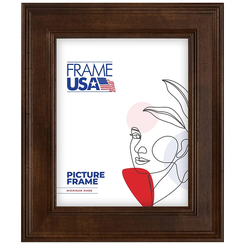 Frame USA Café Beveled Mocha Single Image Picture Frame