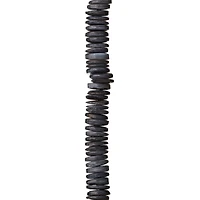 12 Pack: Gray Shell Rondelle Beads, 8.7mm by Bead Landing™