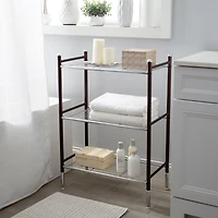 Organize It All Duplex 3 Tier Freestanding Wire Rack