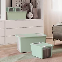 Curver® Versa Plastic Hinged Lid Storage Box