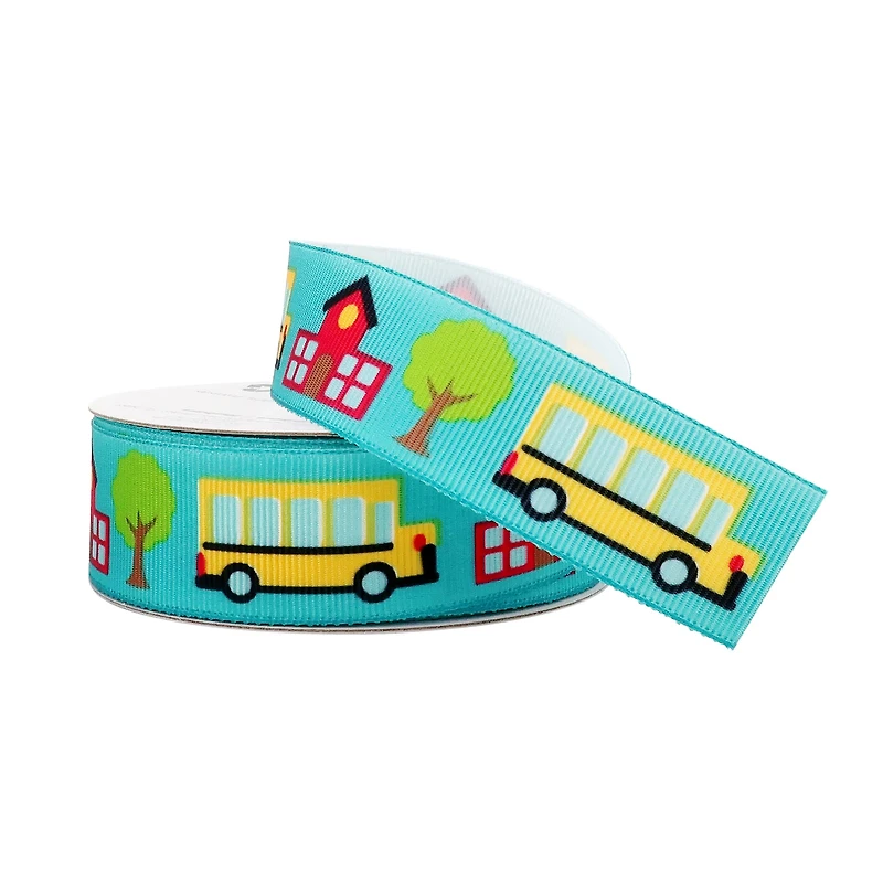 7/8" x 5yd. Grosgrain School Bus Ribbon by Celebrate It™