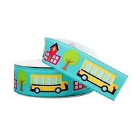 7/8" x 5yd. Grosgrain School Bus Ribbon by Celebrate It™