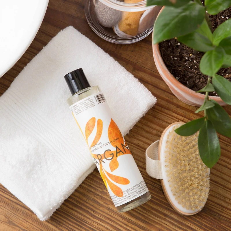 European Soaps Sweet Orange Argan Silky Body Oil, 240mL