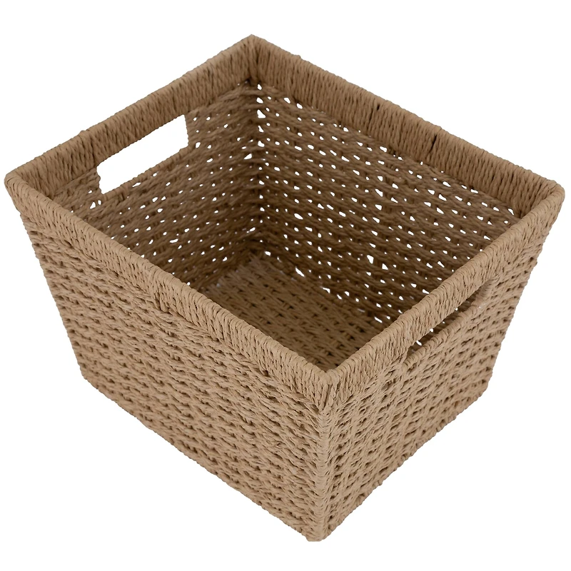 Simplify Large Dutch Weave Storage Basket