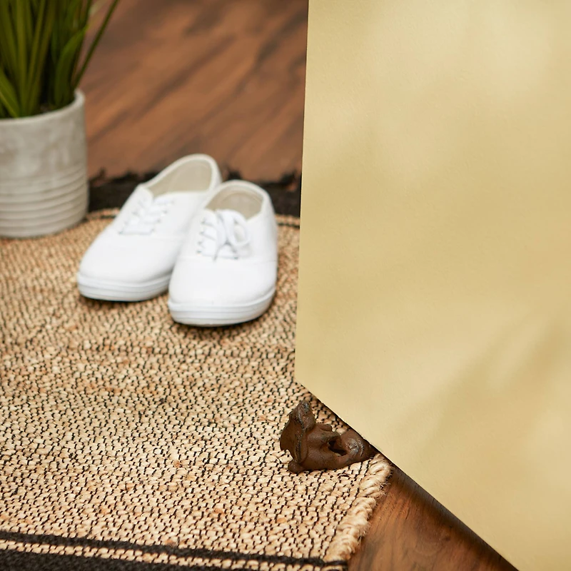 Bunny With Carrot  Door Stopper