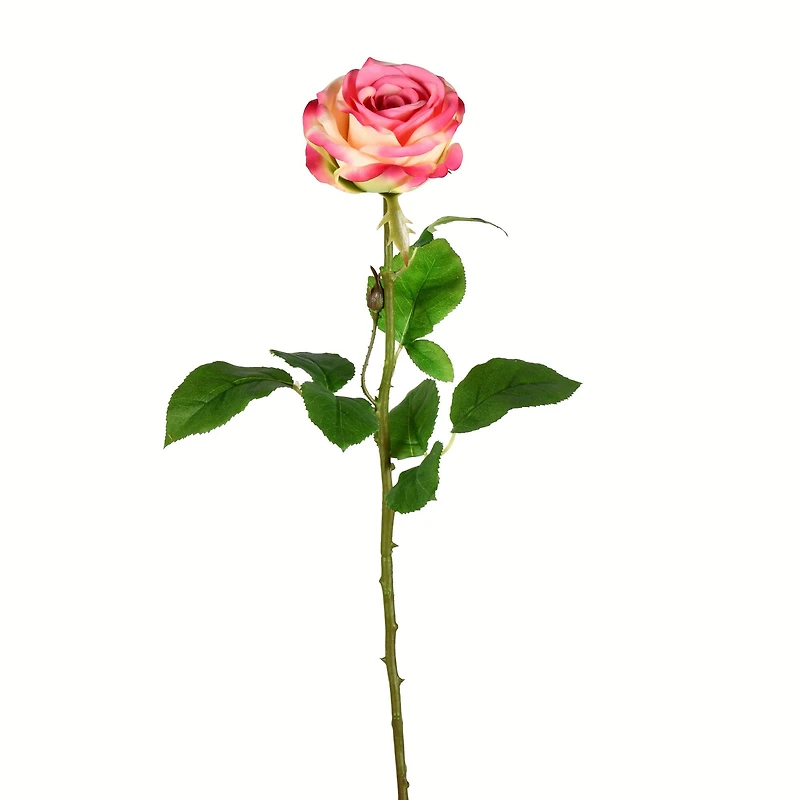 Light Pink Rose Stem, 6ct.