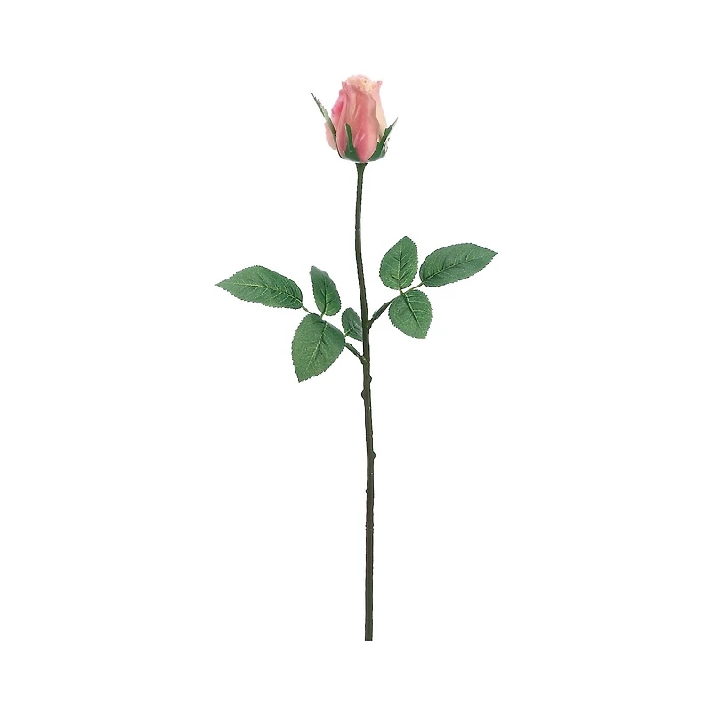 Pink & Cream Rose Bud Spray