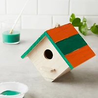 8 Pack: 7" Hanging Wood Birdhouse by Make Market®