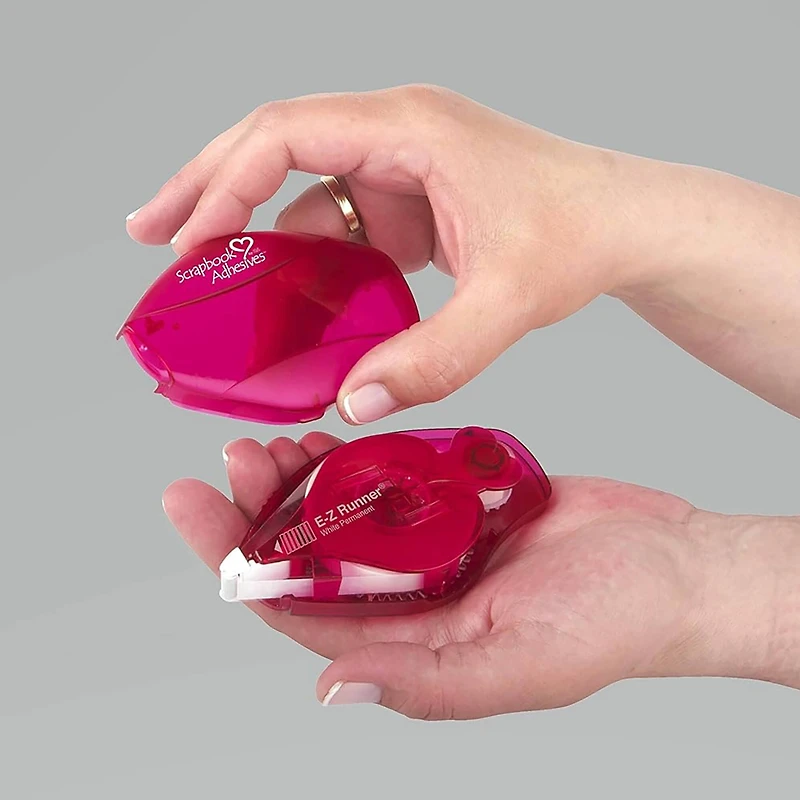 Scrapbook Adhesives by 3L® E-Z Runner® Permanent Strips Refillable Dispensers, 6ct.