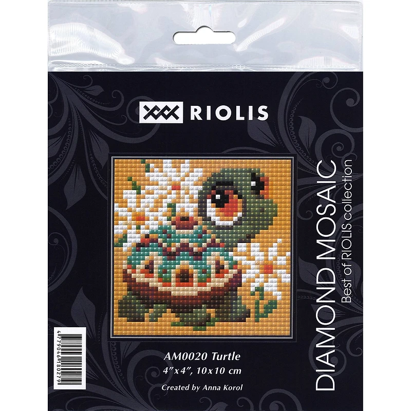 RIOLIS Turtle Diamond Mosaic Kit