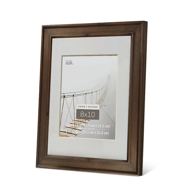 Home 8" x 10" Walnut Frame by Studio Décor®