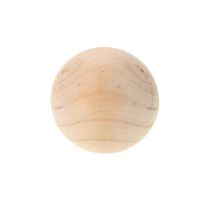 3.5" Pinewood Sphere by Make Market®