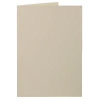 JAM Paper A6 Ivory Wove Strathmore Foldover Cards, 50ct.