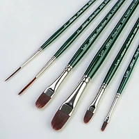 Silver Brush Limited Ruby Satin® 6 Piece Grass Combs Brush Set