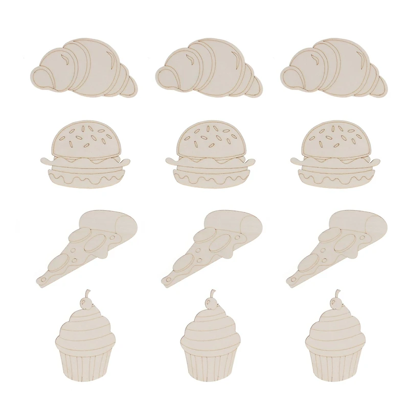 Food Plywood Shapes by Make Market®