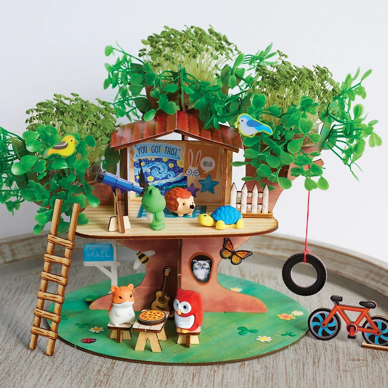 Creativity for Kids® Build & Grow Tree House Kit