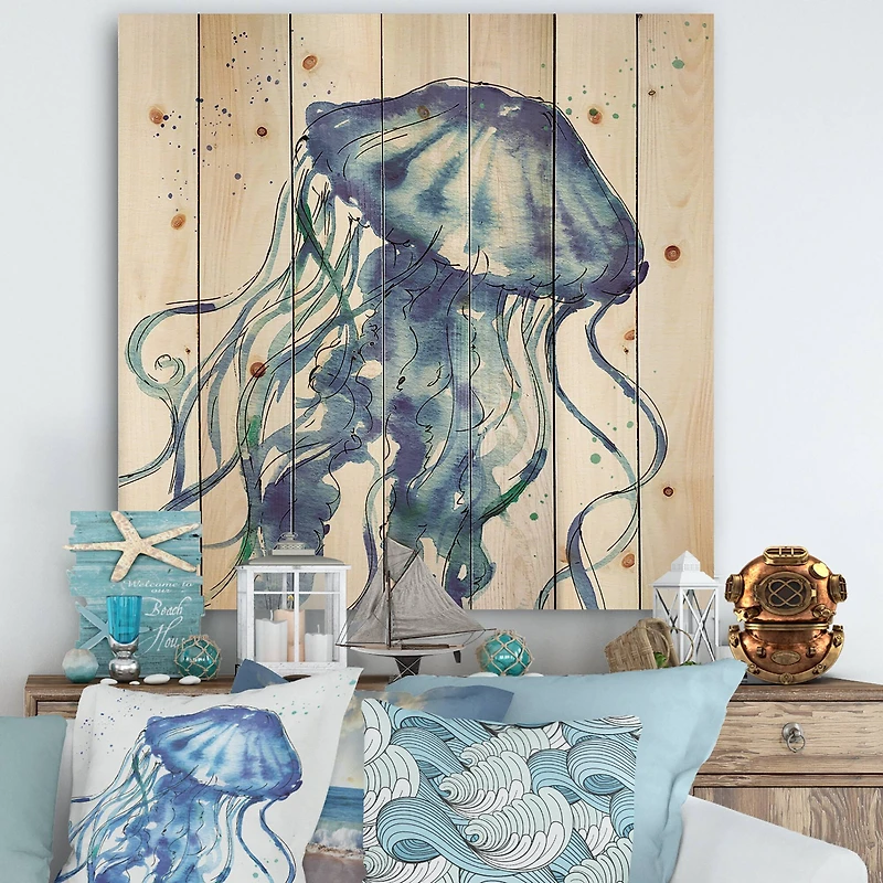 Designart - Blue Deep Sea X
