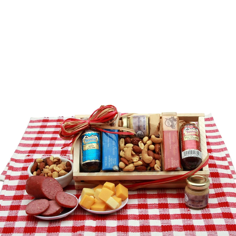 Signature Sampler Meat & Cheese Snack Set