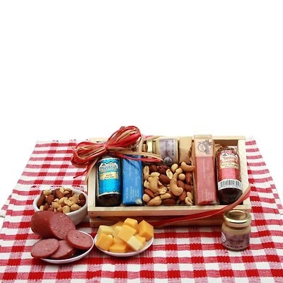 Signature Sampler Meat & Cheese Snack Set