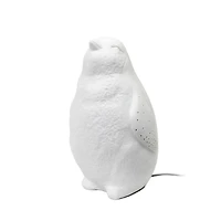 Simple Designs Porcelain Arctic Penguin Shaped Table Lamp