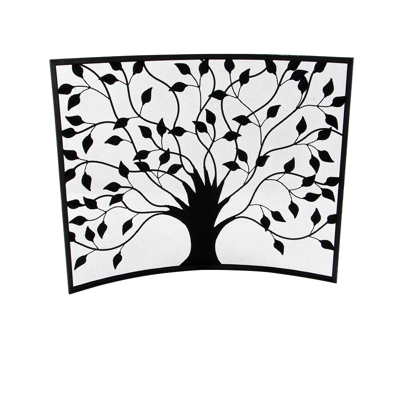 Metal Farmhouse Fireplace Screen