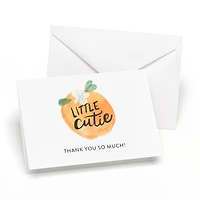 Hortense B. Hewitt Co. Little Cutie Baby Shower Thank You Notes & Envelopes