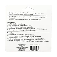 Nature Premium Clay Cutters by Craft Smart®