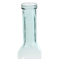 30" Aquamarine Farmhouse Glass Vase