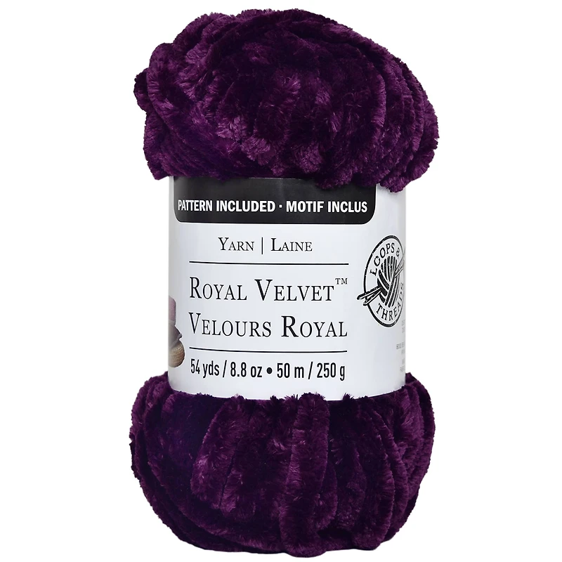 18 Pack: Royal Velvet™ Yarn by Loops & Threads®