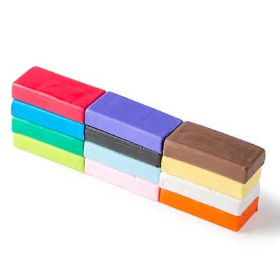 6 Packs: 12 ct. (72 total) Classic Colors Oven Bake Clay by Craft Smart®