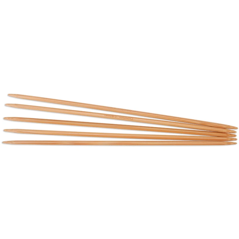 ChiaoGoo 8" Double Point Dark Patina Knitting Needles
