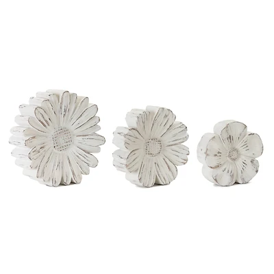 Flower Accent Set, 5", 6" & 7"