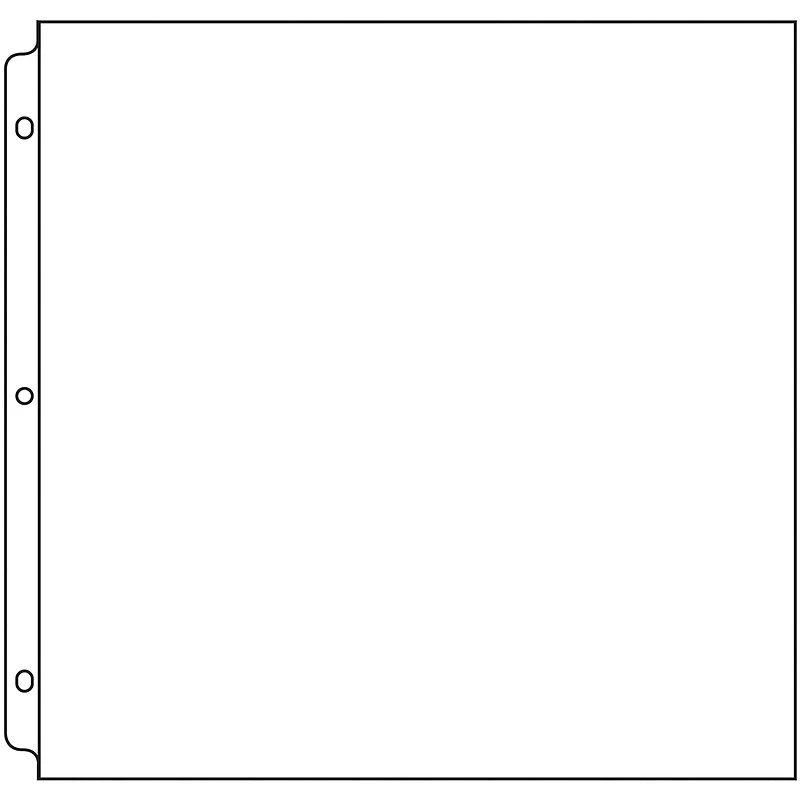 We R Memory Keepers® 12" x 12" Ring Page Protectors, 50ct.