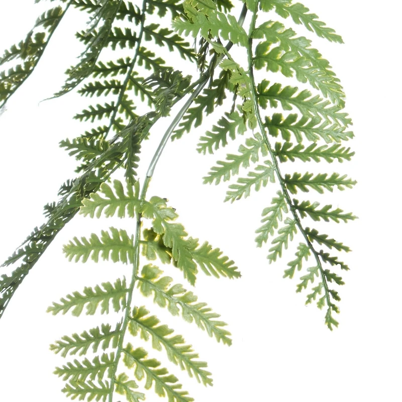 31" Hanging Ostrich Fern UV Bush by Ashland®
