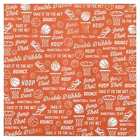 Basketball Double-Sided Cardstock Paper by Recollections™, 12" x 12"